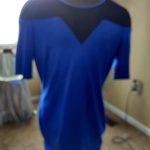 Blue and black Nikki Manaj dress xl